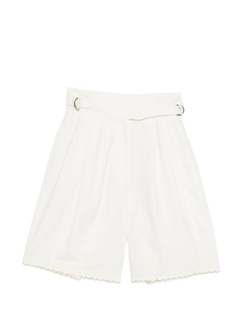 closerie scallop shorts