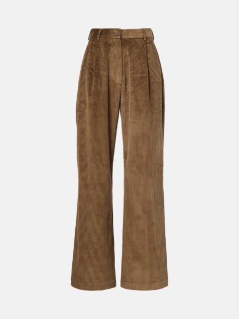 Norstrand cotton corduroy straight pants