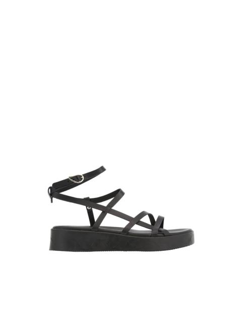 Stiliani leather platform sandals