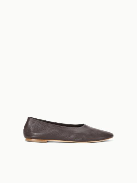 STAUD ALBA BALLET FLAT ESPRESSO