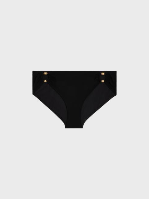triomphe swimsuit bottom in matte jersey