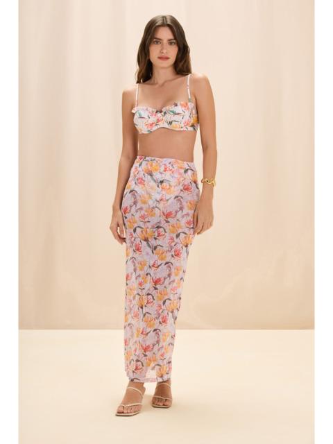 HONEY FLOWER BEACH SKIRT
