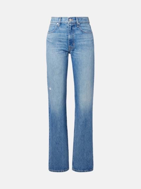 Sophie high-rise straight jeans