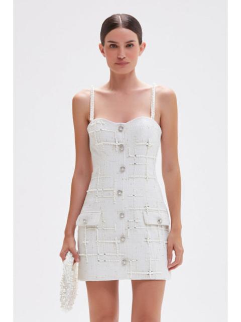 PEARL TWEED SHORT DRESS