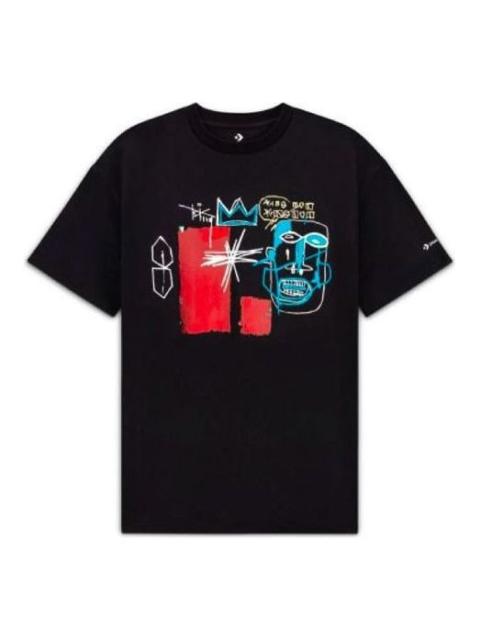 Converse x Basquiat Kings of Egypt III T-Shirt 'Black' 10022255-A01