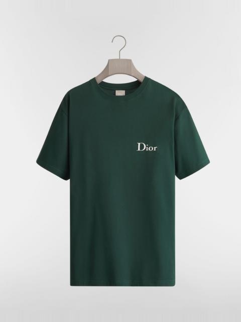 T-Shirt with Dior Embroidery, Relaxed Fit