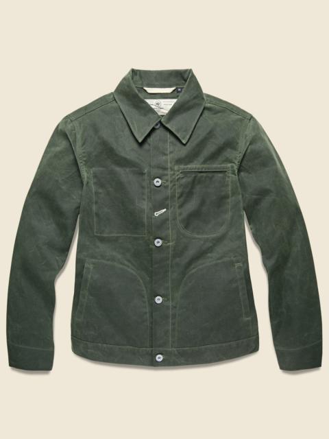 Supply Jacket - Waxed Olive Ridgeline
