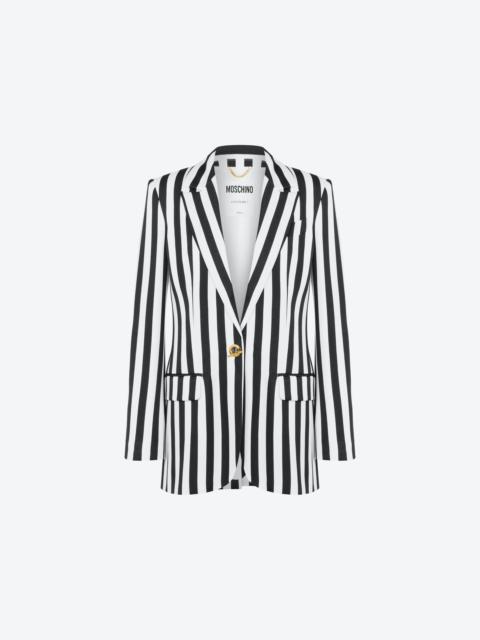 ARCHIVE STRIPES CADY JACKET