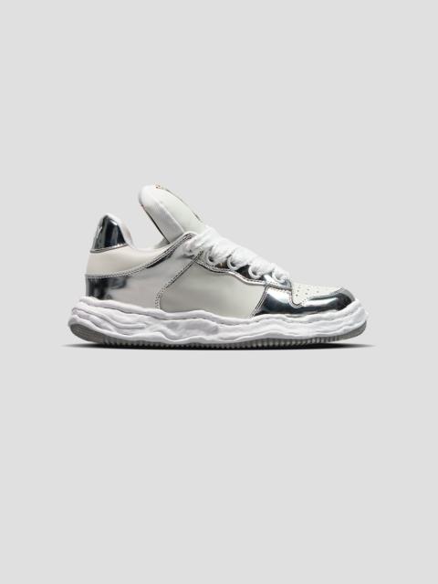 WAYNE OG SOLE LOW-TOP PUFFER LEATHER SNEAKERS