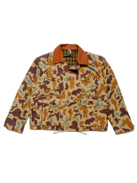 Fish Hunting Jacket Animal Camo Khaki
