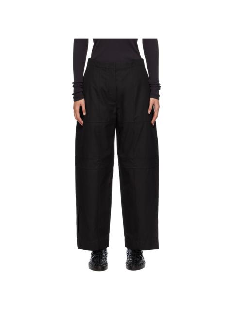 Black Water-Repellent Trousers