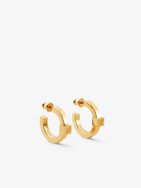 Forever Fendi earrings Gold-colored metal earrings