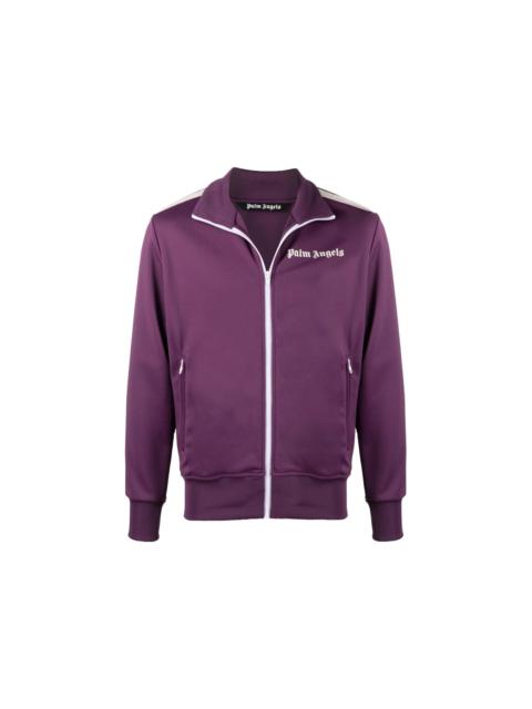 Palm Angels Track Jacket Burgundy Off White