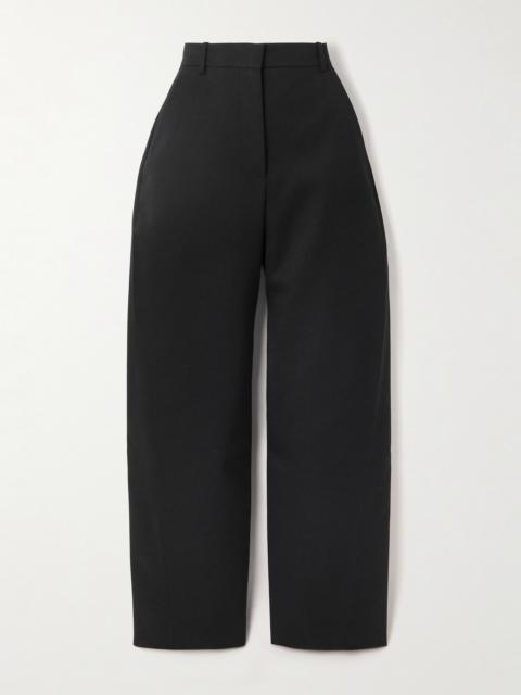Grain De Poudre Wool Tapered Pants