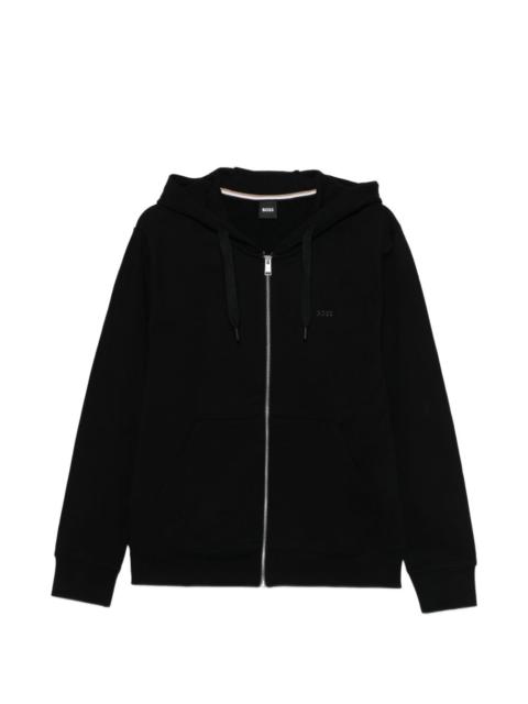 zip fastening hoodie