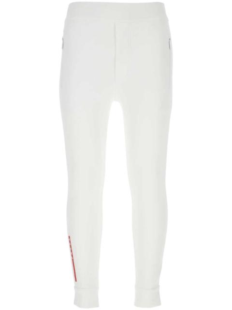 logo-print skinny trousers