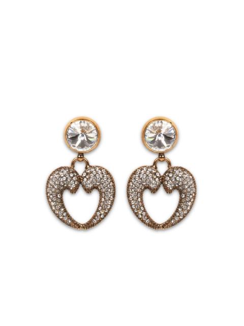 Paisley Heart earrings