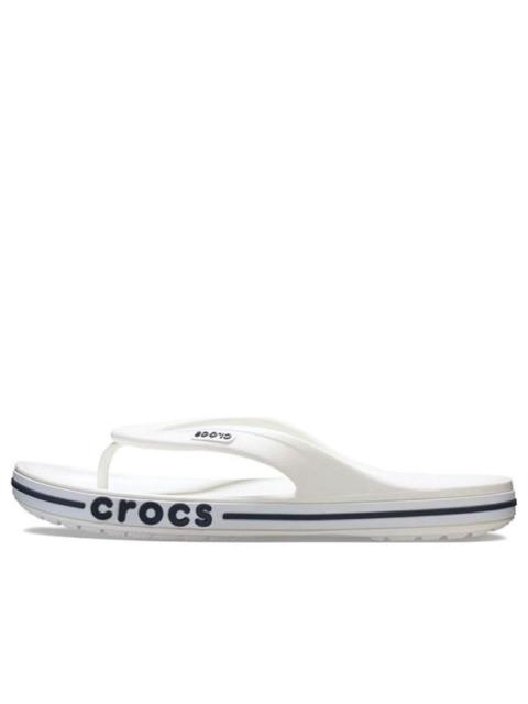 Crocs Bayaband White Blue Unisex Flip-Flops 'White Blue' 205393-126