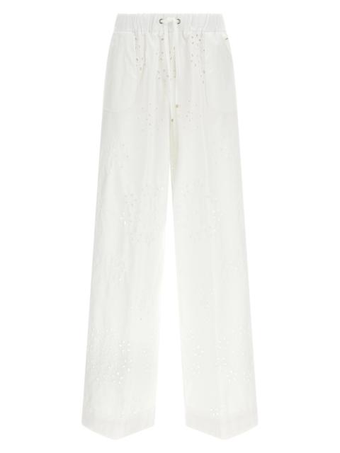 'Broderie Anglaise' pants