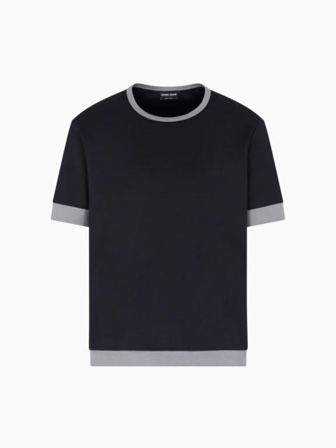ORGANIC COTTON JERSEY CREW-NECK T-SHIRT