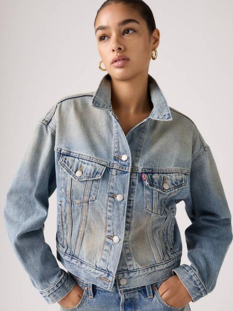 90S CROPPED TRUCKER JACKET