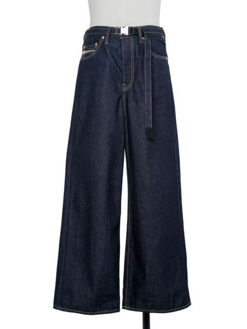 Wide Denim Pants