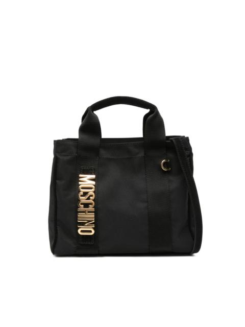 logo-plaque tote bag