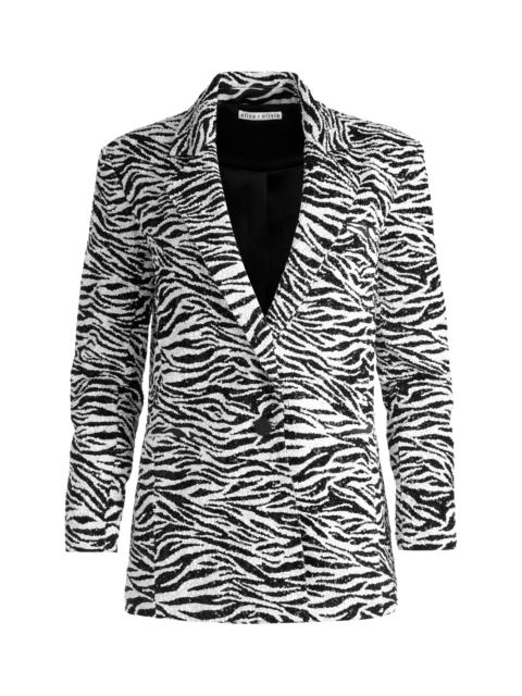 SHAN BOXY OVERSIZED EMBELLISHED BLAZER