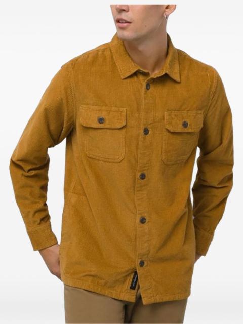 Waffle corduroy shirt