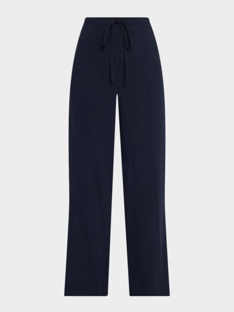 Fluid Winter Drawstring Trousers