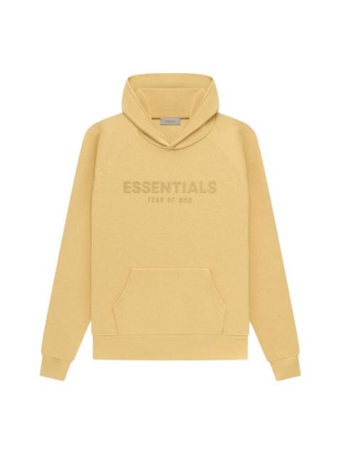 Fear of God Essentials SS23 Waffle Raglan Hoodie 'Light Tuscan' FOG-SS23-033