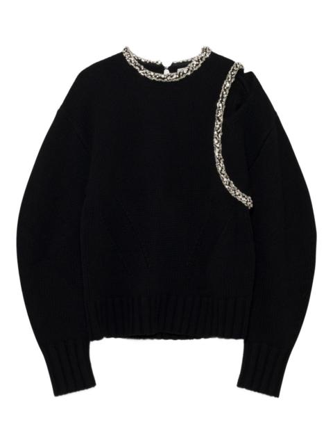 Monroe embellished sweater