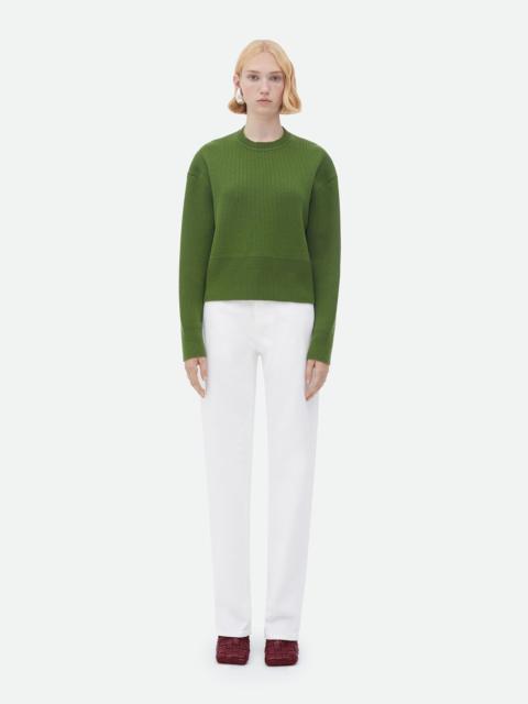 english rib cashmere jumper