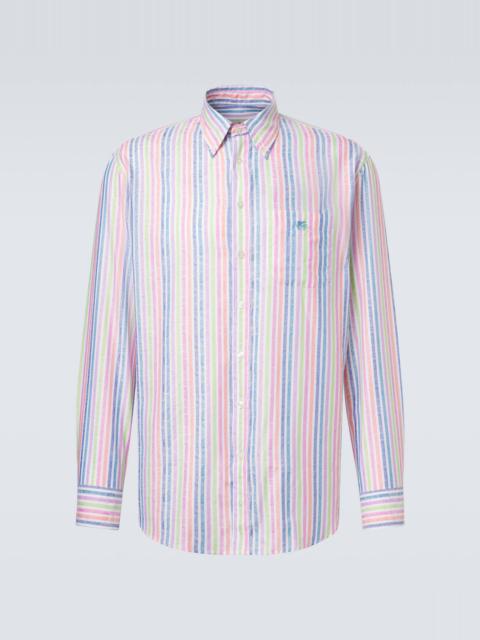 Striped cotton shirt