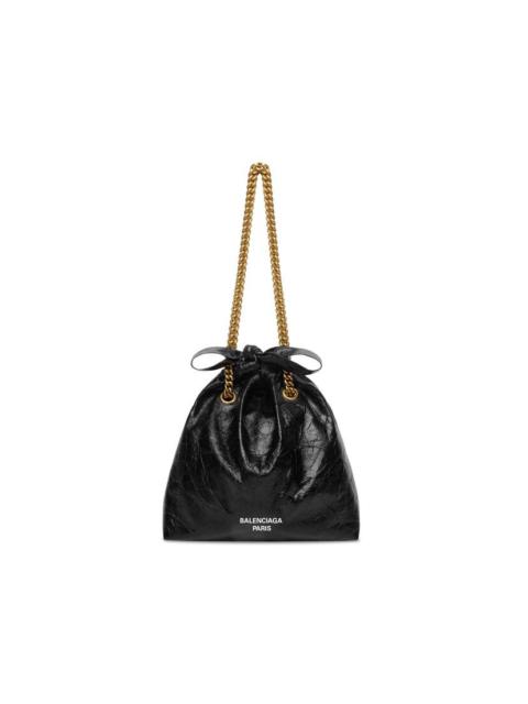 Women's Crush Small Tote Bag in Black