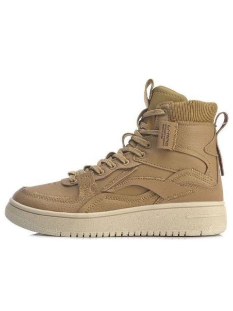 (WMNS) Li-Ning No Boundry Hi 'Khaki Beige'  AGCP366-3
