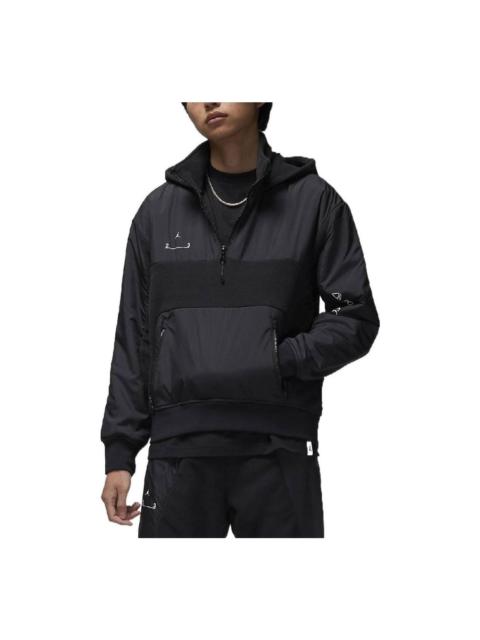 Air Jordan Stand Collar Hoodie Men's Black DV1592-010