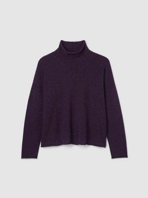 Italian Cashmere Turtleneck Top