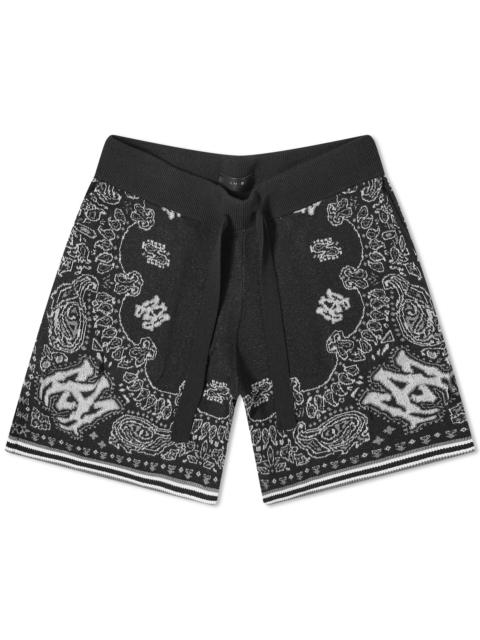 AMIRI Bandana Knitted Short