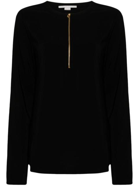 Iconic half-zip jumper