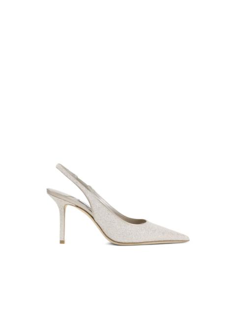 slingback point-toe pumps