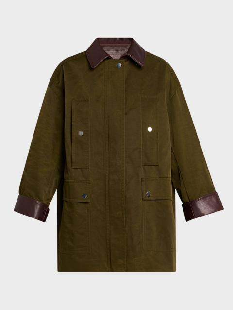 Theo Oversized Barn Jacket