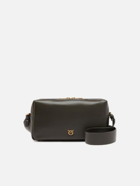HORIZONTAL BAG MEDIUM SHOULDER BAG IN LEATHER
