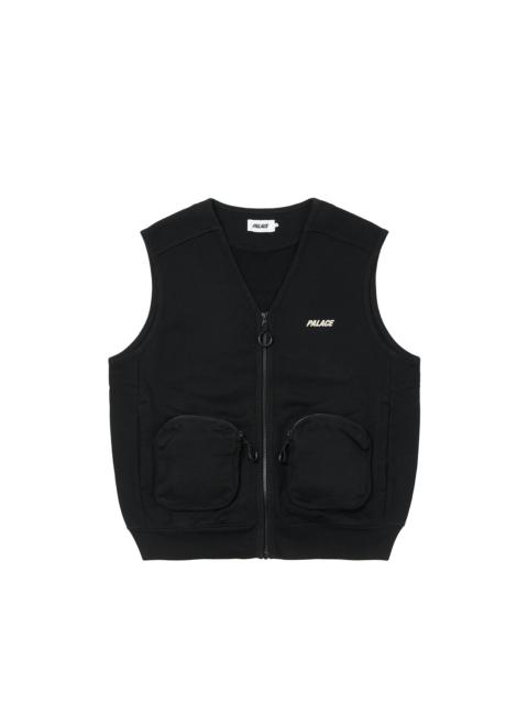 PALACE LONDON SWEAT GILET BLACK