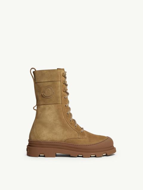 Vera High Suede Lace-Up Boots