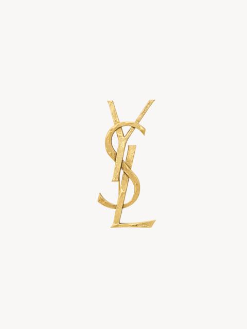 CASSANDRE BROOCH IN METAL