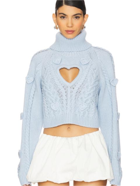 Rebecca Heart Sweater