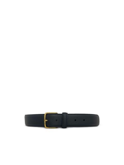 textured buckle belt
