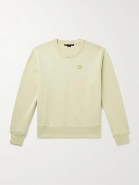 Fairah Logo-Appliquéd Cotton-Jersey Sweatshirt