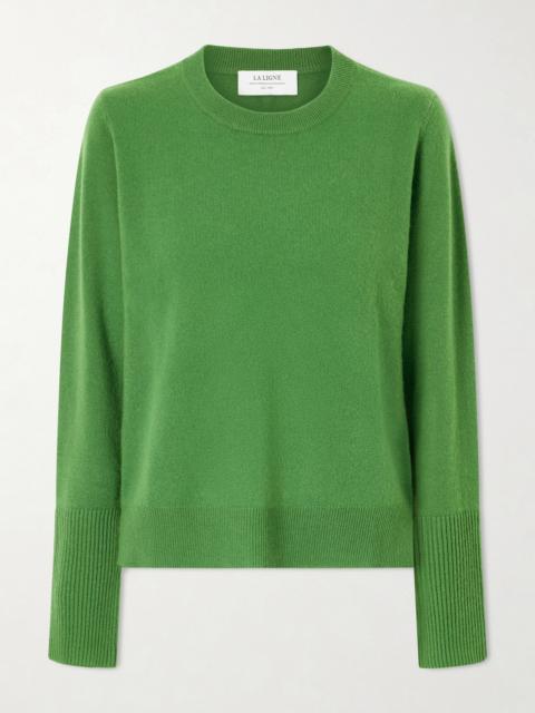 Solid Lean Lines Cashmere Sweater
